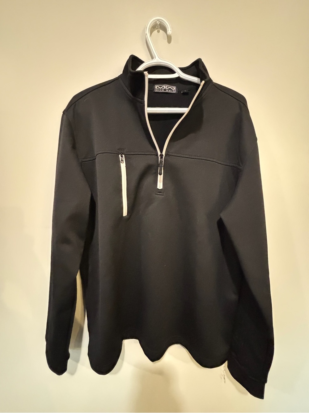 Mike Weir Black Quarter-Zip Performance Pullover